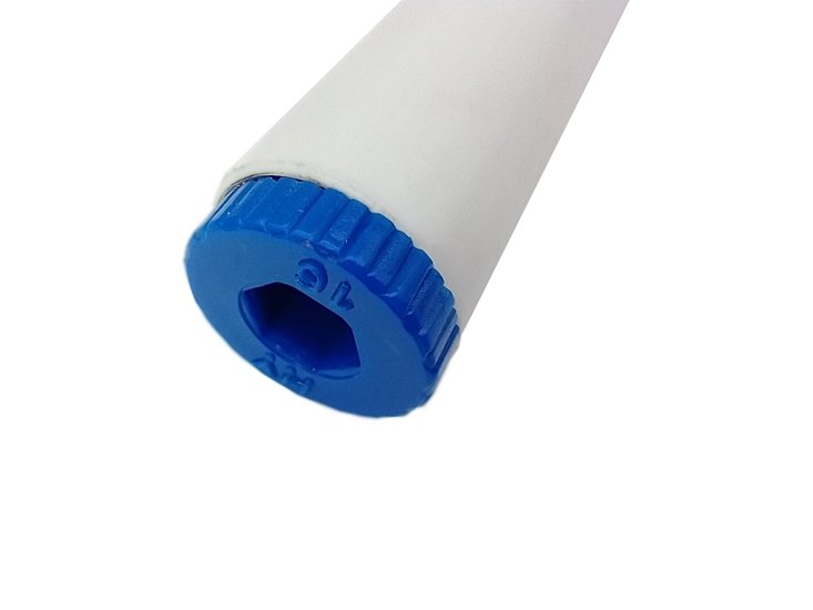 Stop 16mm blauw