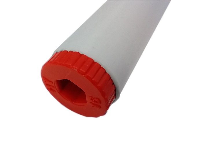 Stop 16mm rood