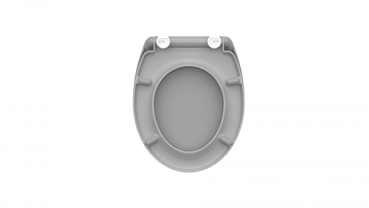WC zitting grijs