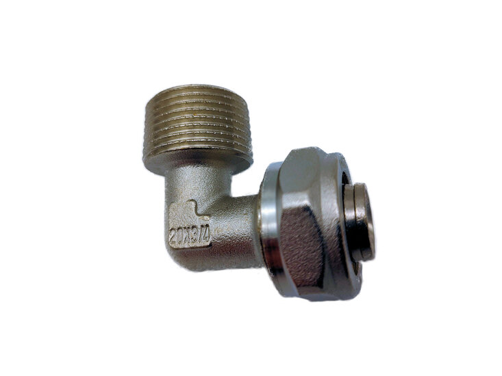 Bocht 32mm naar 4/4 buitendraad