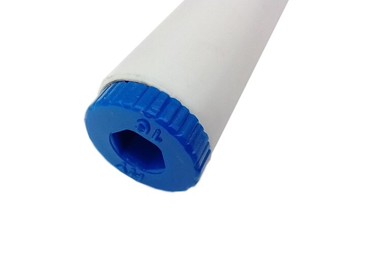 Stop 16mm blauw
