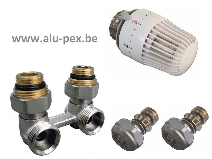 H-blok set radiator