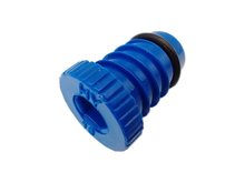 Stop 16mm blauw