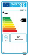 Energielabel A keukenboiler