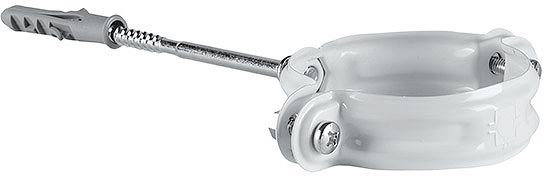 Witte beugel 100mm