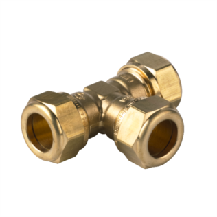 knelkoppeling T-stuk 22x22x22mm
