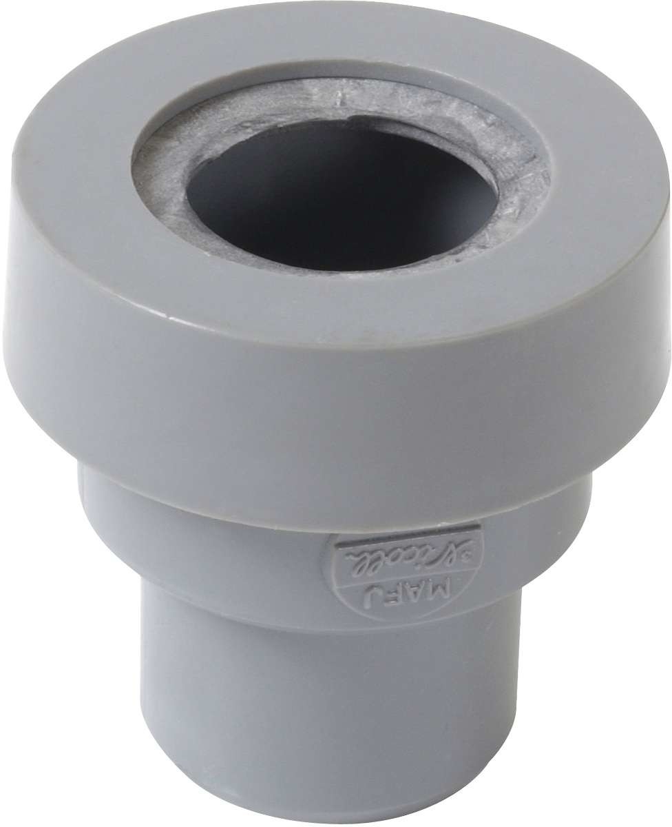 PVC transition from 40mm glue to 40mm rubber