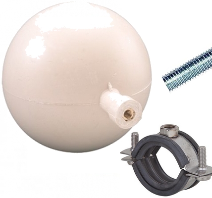 Drijvende aanzuiging bal