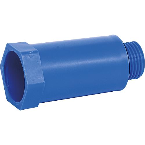 Bouwstop 1/2"M Blauw