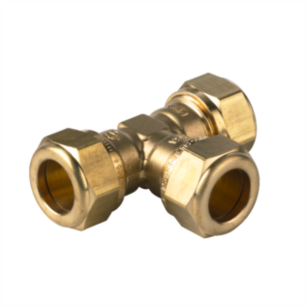 knelkoppeling T-stuk 22x22x22mm