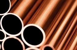 Gestrekte koper buis 22 mm x 1 mm / 5lm AFHALING