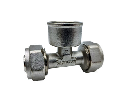 T stuk 20x1/2"x20 knelkoppeling