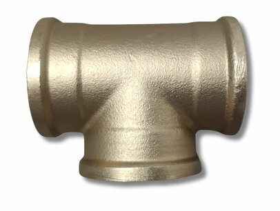 T-stuk 6/4"