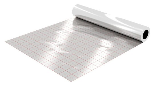 Voorbedrukte vloerverwarmingsfolie 50m²