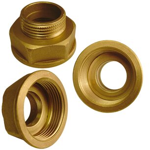 Messing reductie M/F 5/4" - 4/4"