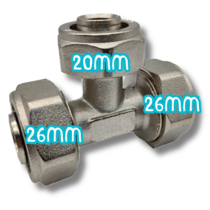 T 26 × 20 × 26mm