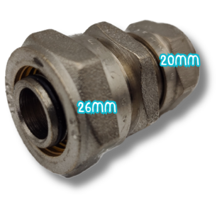 Knelmof 26 x 20 mm