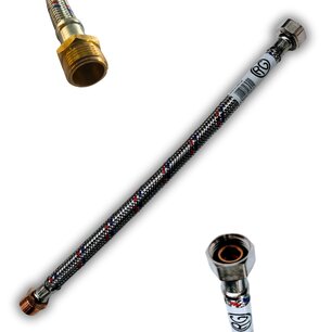 Flexibel 3/8" M/F 35 cm DN8