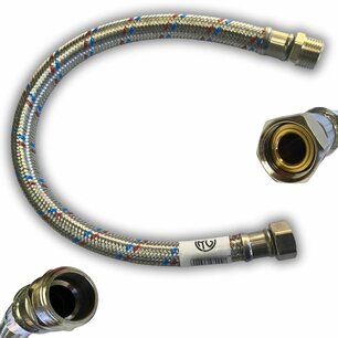 Flexibel 3/4" x 3/4" M/F 50cm DN19