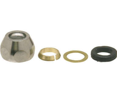 Klemkoppeling voor hoekstopkraan 1/2"