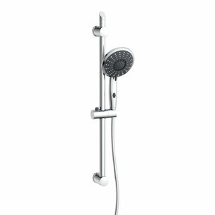 Florenz doucherail set chroom