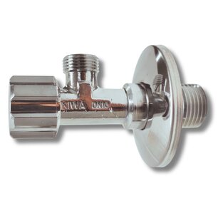 Hoekstopkraan 1/2"-3/8" met terugslagklep